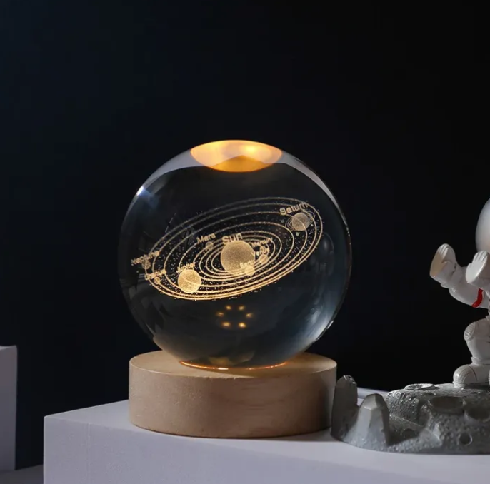 3D Galaxy Ball Night Light