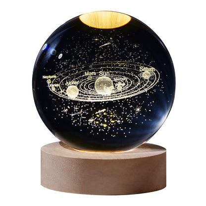 3D Galaxy Ball Night Light